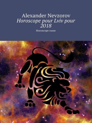 cover image of Horoscope pour Lviv pour 2018. Horoscope russe